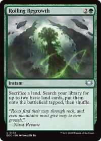 Roiling Regrowth (105) [Commander: Edge of Eternities]