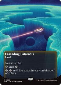 Cascading Cataracts (0050) (Borderless) (50) [Edge of Eternities: Stellar Sights]