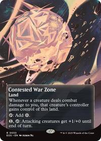 Contested War Zone (0053) (Borderless) (53) [Edge of Eternities: Stellar Sights]
