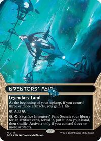 Inventors' Fair (0111) (Borderless) (Galaxy Foil) (111) [Edge of Eternities: Stellar Sights]