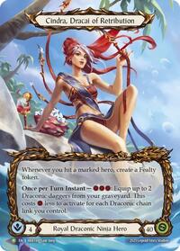 Cindra, Dracai of Retribution - HER144 (HER144) [Flesh and Blood: Promo Cards]