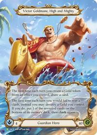 Victor Goldmane, High and Mighty - HER145 (HER145) [Flesh and Blood: Promo Cards]