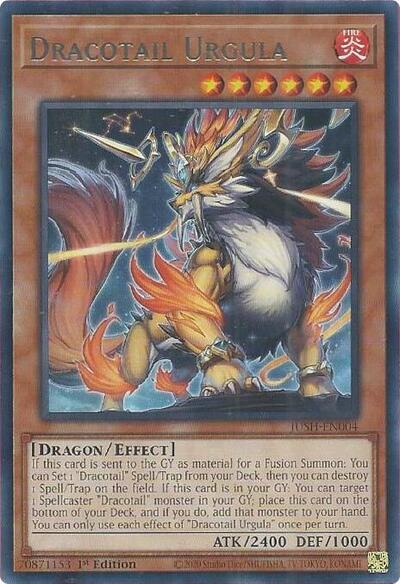 Dracotail Urgula (JUSH-EN004) [Justice Hunters]