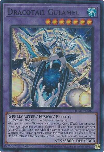Dracotail Gulamel (Super Rare) (JUSH-EN007) [Justice Hunters]