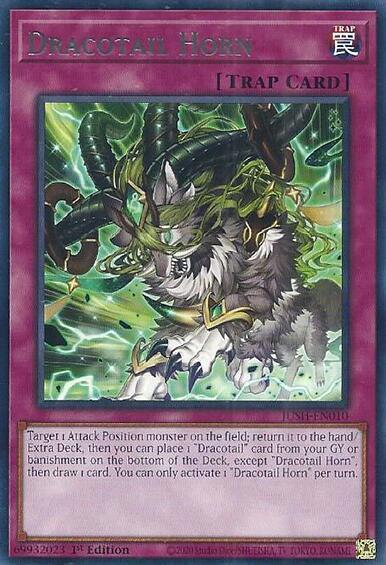 Dracotail Horn (JUSH-EN010) [Justice Hunters]