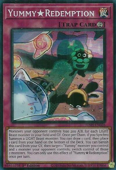YummyRedemption (Super Rare) (JUSH-EN026) [Justice Hunters]