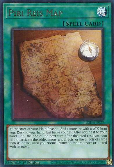 Piri Reis Map (JUSH-EN030) [Justice Hunters]