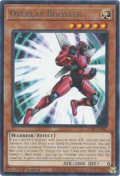 Overlay Booster (JUSH-EN042) [Justice Hunters]
