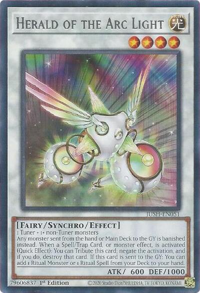 Herald of the Arc Light (JUSH-EN051) [Justice Hunters]