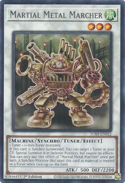 Martial Metal Marcher (JUSH-EN052) [Justice Hunters]