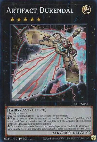 Artifact Durendal (Super Rare) (JUSH-EN057) [Justice Hunters]