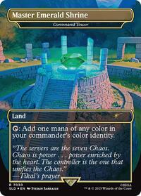 Master Emerald Shrine - Command Tower (7030) (Rainbow Foil) (7030) [Secret Lair Drop Series]