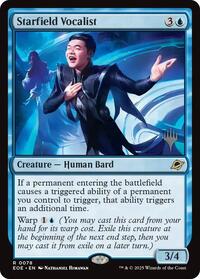 Starfield Vocalist (78) [Promo Pack: Edge of Eternities]