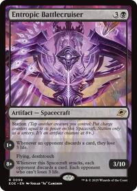 Entropic Battlecruiser (99) [Promo Pack: Edge of Eternities]