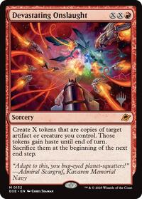 Devastating Onslaught (132) [Promo Pack: Edge of Eternities]