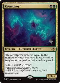 Cosmogoyf (215) [Promo Pack: Edge of Eternities]
