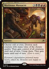 Mutinous Massacre (222) [Promo Pack: Edge of Eternities]