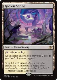 Godless Shrine (254) [Promo Pack: Edge of Eternities]