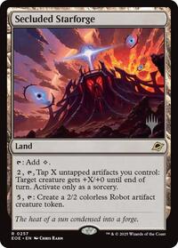 Secluded Starforge (257) [Promo Pack: Edge of Eternities]