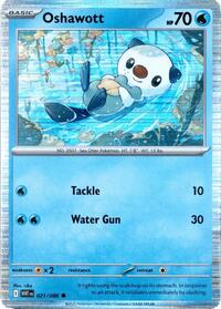 Oshawott - 021/086 (Unova Poster Collection) (021/086) [Miscellaneous Cards & Products]