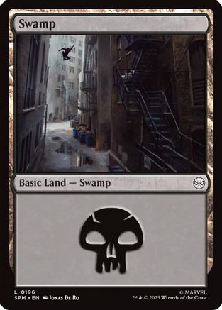 Swamp (0196) (SPM-196) - Marvel's Spider-Man Foil