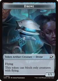 Drone // Lander (0006) Doubled-Sided Token (3 // 6) [Edge of Eternities]