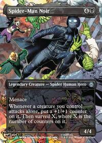 Spider-Man Noir (Borderless) (204) [Marvel's Spider-Man]