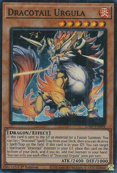 Dracotail Urgula (Super Rare) (JUSH-EN004) [Justice Hunters]