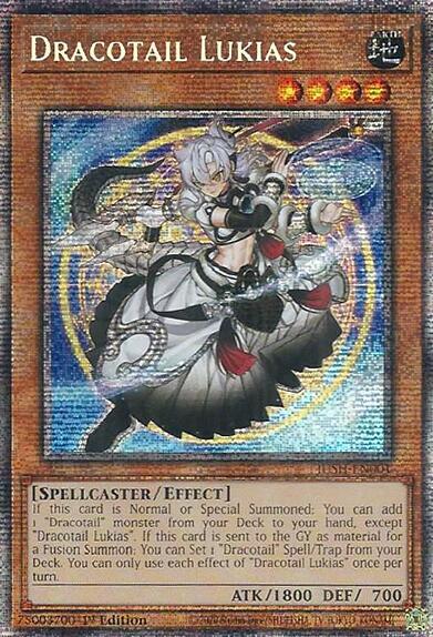 Dracotail Lukias (Starlight Rare) (JUSH-EN001) [Justice Hunters]