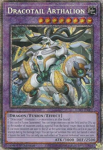 Dracotail Arthalion (Starlight Rare) (JUSH-EN006) [Justice Hunters]