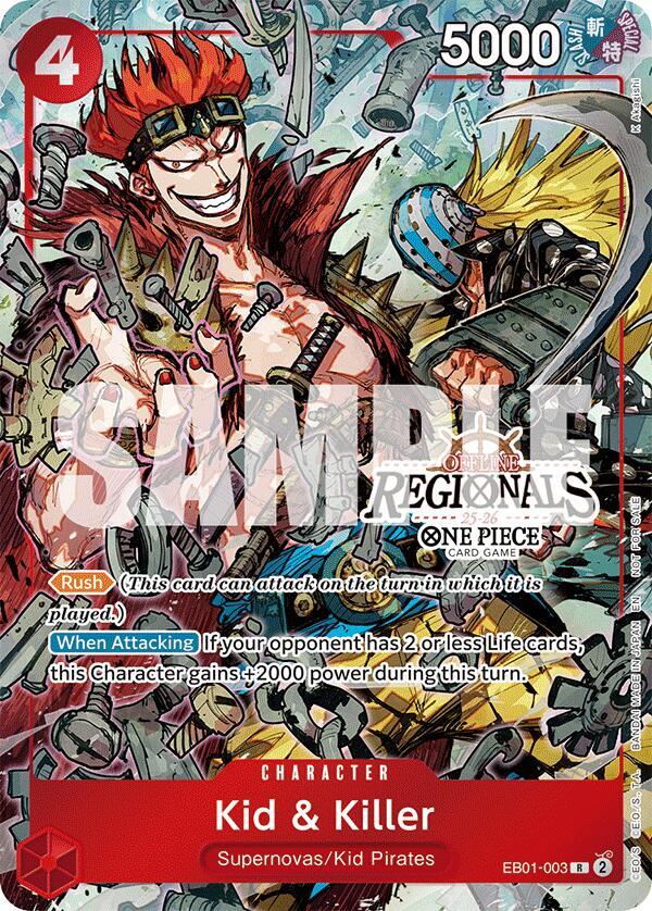 Kid & Killer (Offline Regional Participation Pack 2025 Vol.2) (EB01-003) [One Piece Promotion Cards]