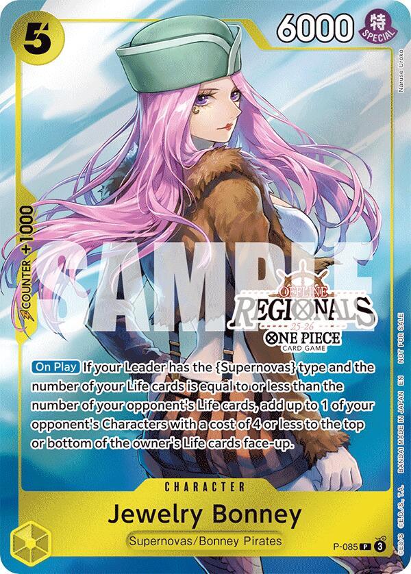 Jewelry Bonney (Offline Regional Participation Pack 2025 Vol.2) (P-085) [One Piece Promotion Cards]