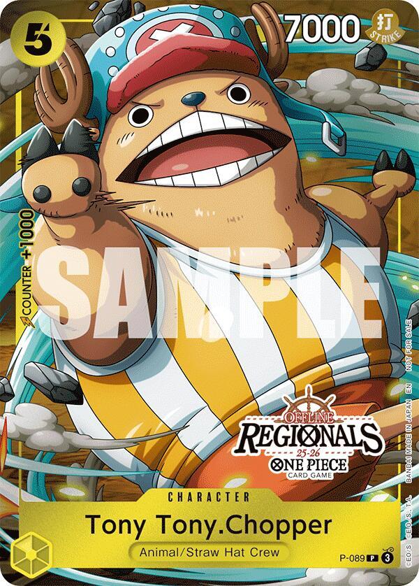 Tony Tony.Chopper (Offline Regional Participation Pack 2025 Vol.2) (P-089) [One Piece Promotion Cards]