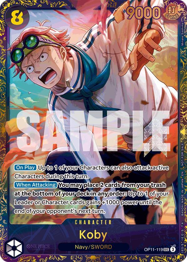 Koby (Treasure Cup August 2025) (OP11-119) [One Piece Promotion Cards]