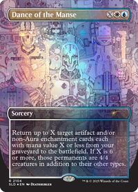 Dance of the Manse (Galaxy Foil) (2104) [Secret Lair Drop Series]
