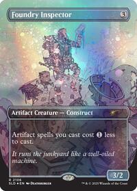 Foundry Inspector (Galaxy Foil) (2106) [Secret Lair Drop Series]