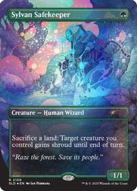 Sylvan Safekeeper (Galaxy Foil) (2109) [Secret Lair Drop Series]