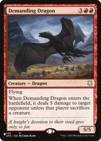 Demanding Dragon (120) [The List Reprints]