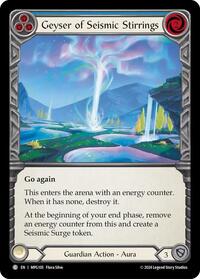 Geyser of Seismic Stirrings (Blue) (MPG105) [Mastery Pack Guardian]