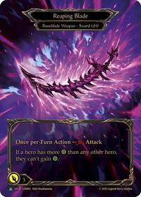 Reaping Blade - CON003 (CON003) [Flesh and Blood: Promo Cards]