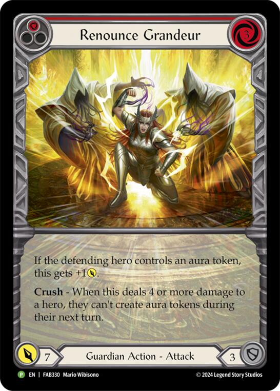 Renounce Grandeur [Flesh and Blood: Promo Cards]