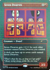Seven Dwarves (0818) (Rainbow Foil) (818) [Secret Lair Drop Series]