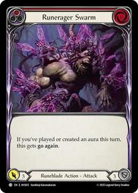 Runerager Swarm (Red) (AVS012) [Armory Deck: Legends Viserai]