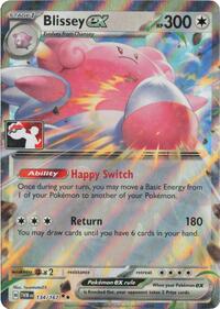 Blissey ex - 134/167 (134/167) [Prize Pack Series Cards]