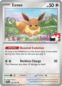 Eevee (143/191) [Prize Pack Series Cards]