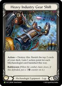 Heavy Industry Gear Shift - JDG049 (JDG049) [Flesh and Blood: Promo Cards]