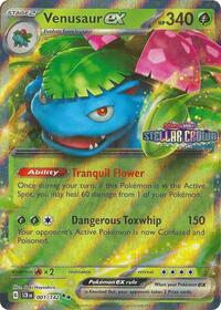 Venusaur ex (Stellar Crown Stamp) (001/142) [Miscellaneous Cards & Products]