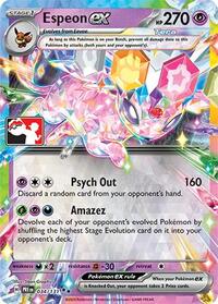 Espeon ex - 034/131 (034/131) [Prize Pack Series Cards]