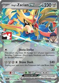 Hop's Zacian ex - 111/159 (111/159) [Prize Pack Series Cards]