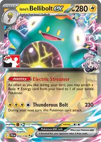 Iono's Bellibolt ex - 053/159 (053/159) [Prize Pack Series Cards]